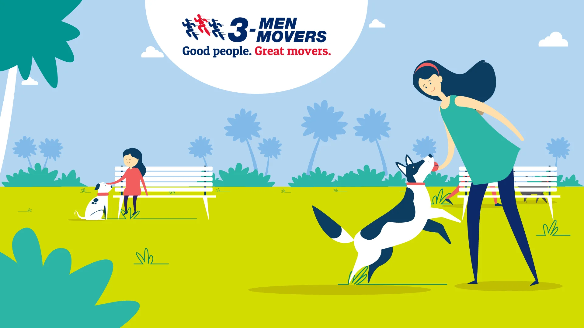 3 Men Movers - Motion Explainer Video - Motion & Video
